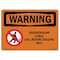 Signmission OSHA Underground Cable Call Before Digging No. 811 14" X 10" Rigid Plastic, 10" W, 14" L, Landscape OS-WS-P-1014-L-12858 - alternate 1